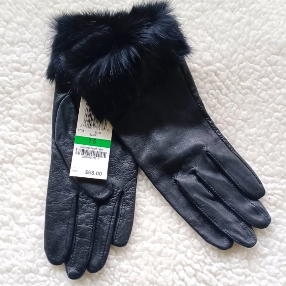 XMAS SALE🎄FABULOUS DEAL!😍🧤Beautiful Leather Gloves!!💕 - Picture 6 of 12